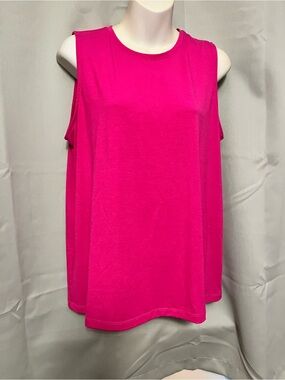 Fushia Nine West Sleeveless Tank